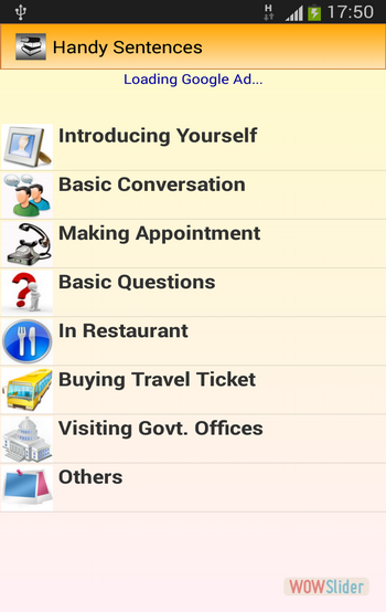 Conversation Conversation