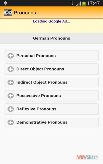 Pronouns Pronouns
